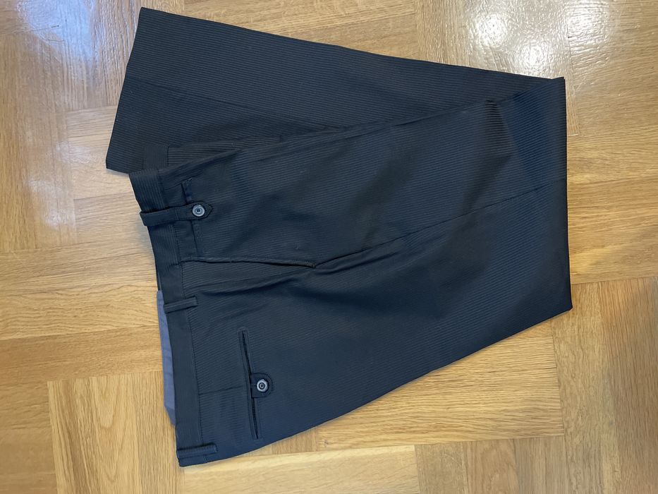 ZARA - czarne męskie spodnie