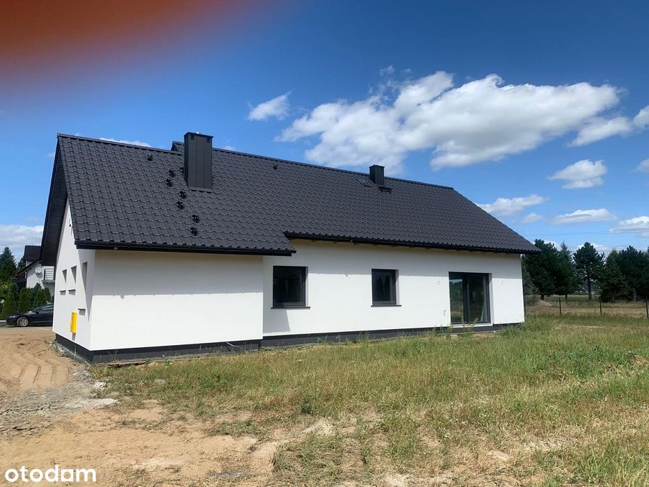 Nowy dom wolnostojący w Szklarach Dolnych - stan deweloperski.