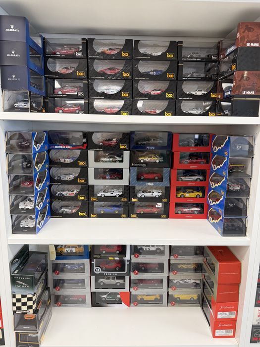 1:43, 1:24, and 1:18 Scale Miniatures