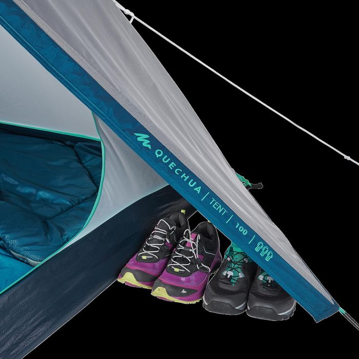 Tenda de Campismo 3 pessoas, MH100 3 cinzento