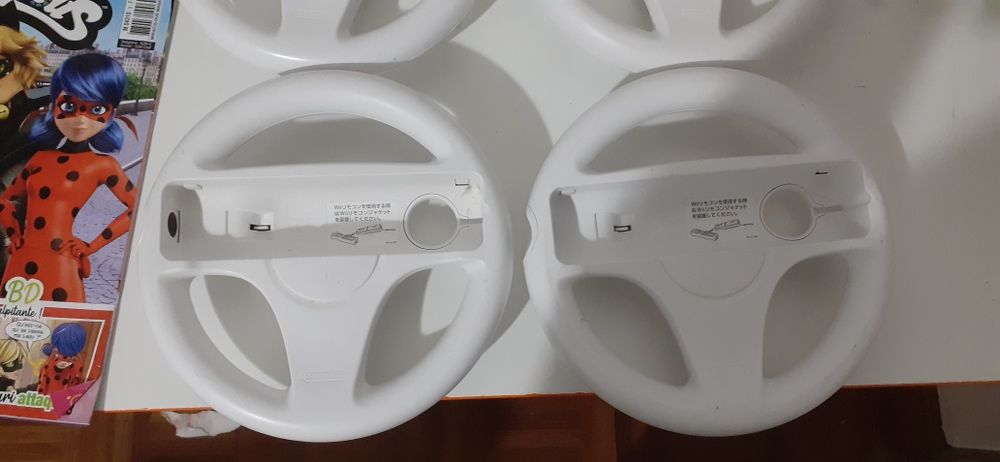 4 volantes  wii oficiais