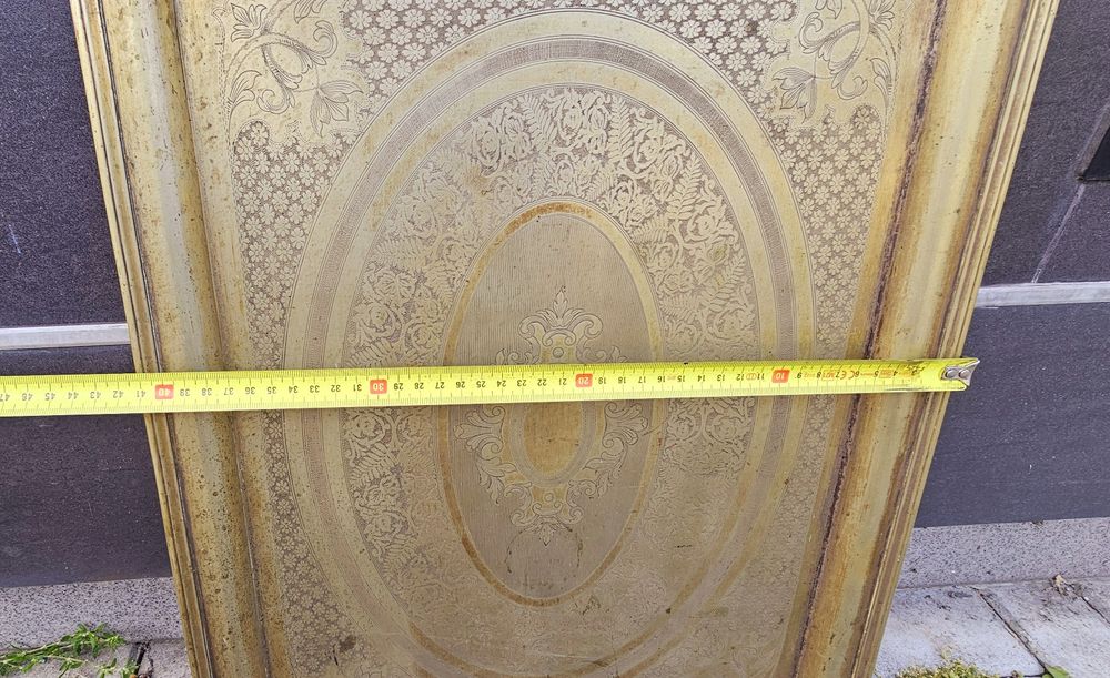 Ogromna Patera, M. Jarra, 64,5cm, nie Norblin, Fraget, Henneberg