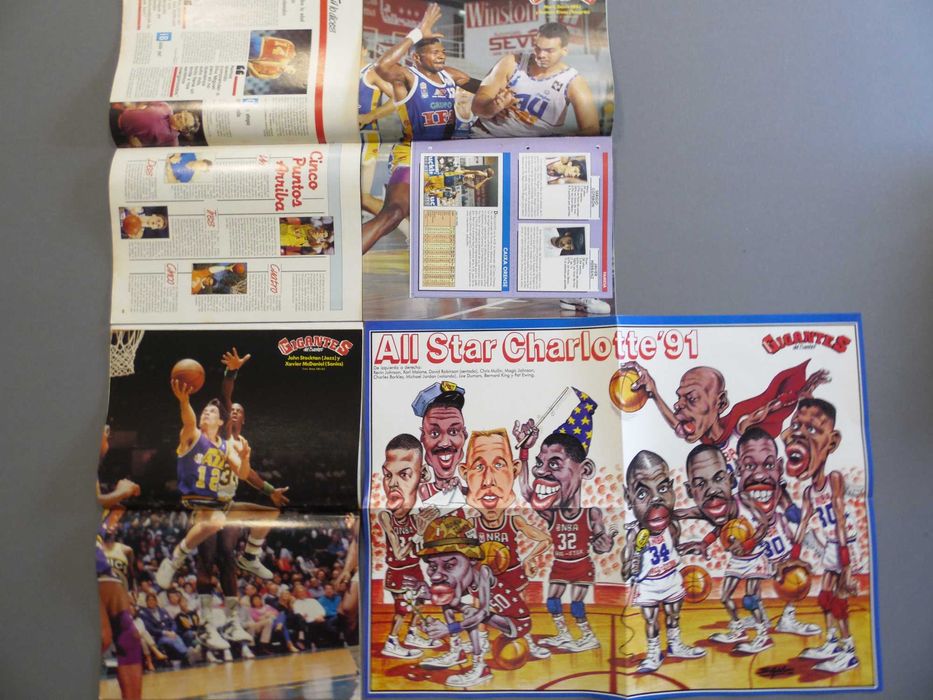 Colecção de Revistas Gigantes del Basket