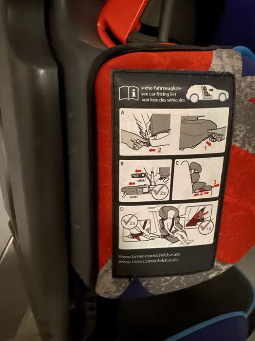 Fotelik samochodowy MINI isofix