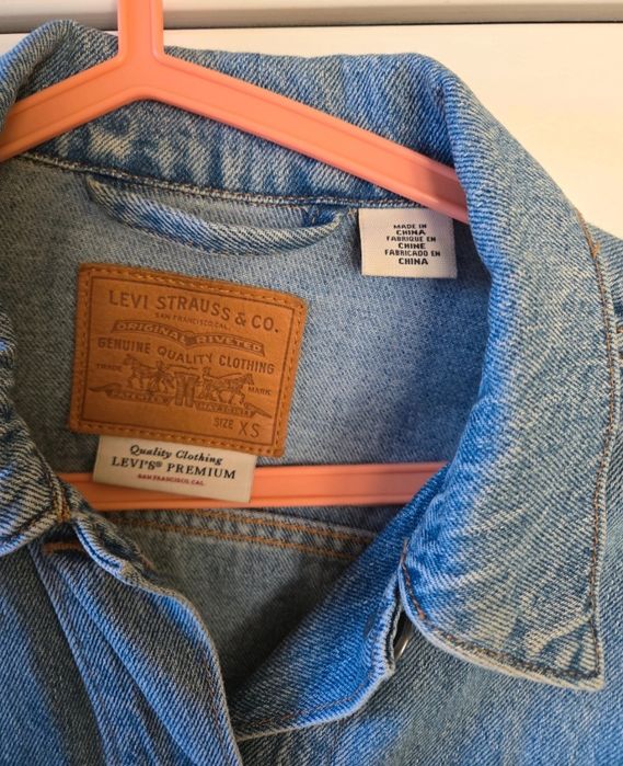 Levi's kurtka jeansowa chłopieca 158
