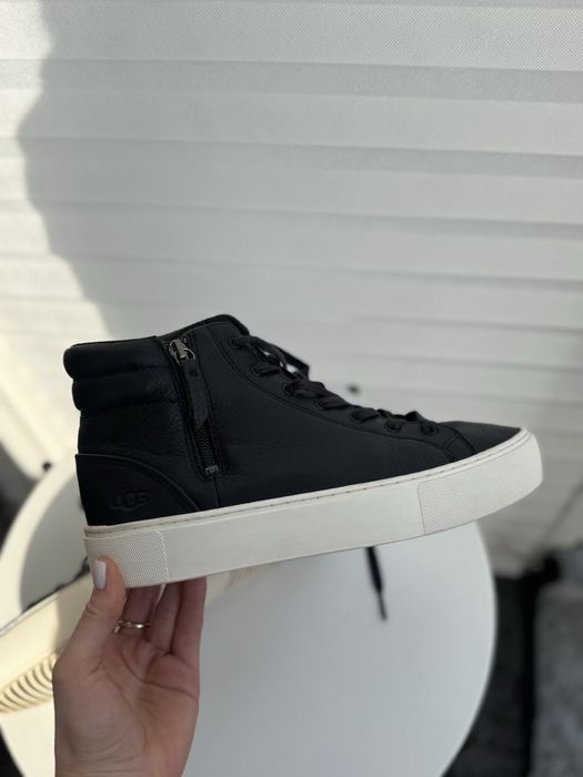 Кожаные женские хайтопы UGG 39.5