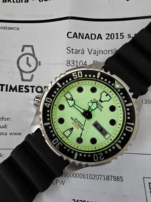 CITIZEN Promaster NY diver na gwarancji jak NOWY !!!