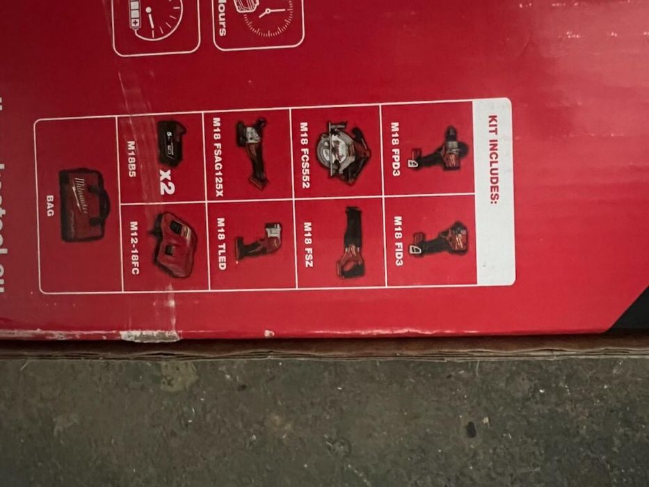 Zestaw milwaukee M18 FPP6G3