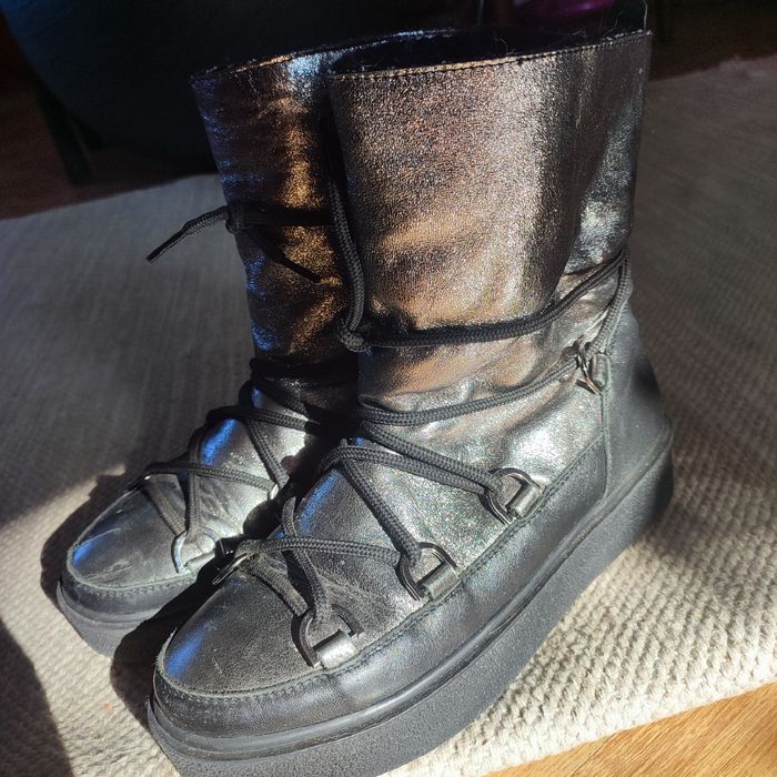 Шкіряні сапожки зима-весна