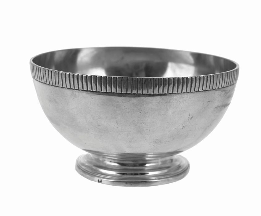 Aneleira antiga em prata portuguesa