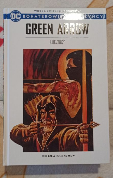 Dc bohaterowie i złoczyńcy Green Arrow komiks
