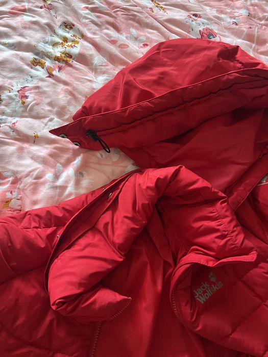 Пуховик jack wolfskin женский