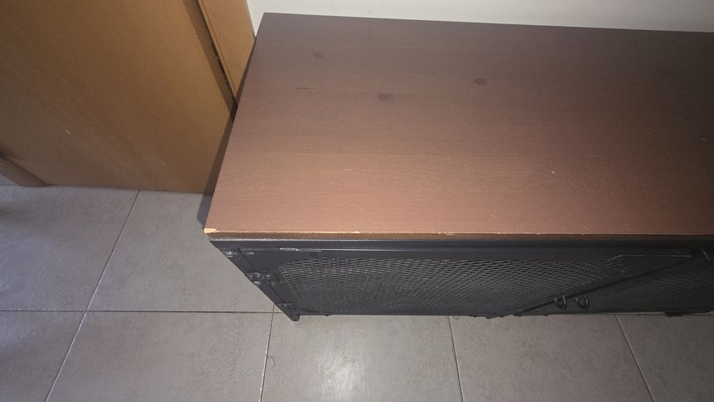 Móvel Tv preto - FJÄLLBO - 100×36×54