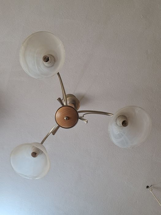 Candeeiro de tecto 3 lâmpadas