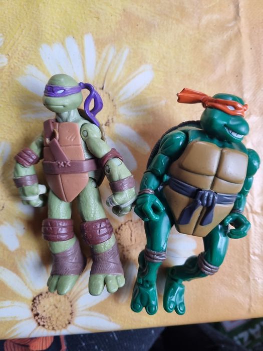 2 figurki Wojownicze Żółwie Ninja