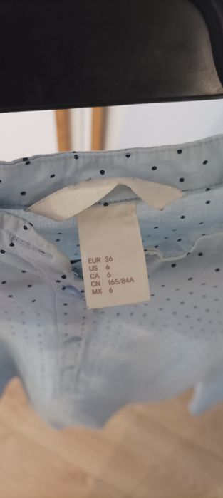Koszula błekitna h&m 36.