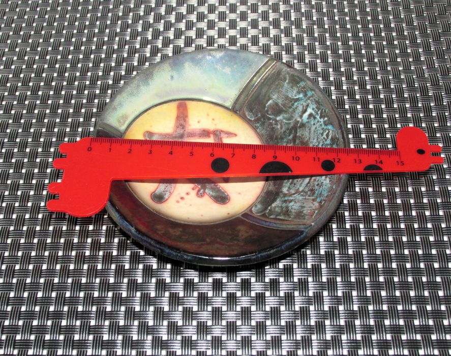 Pires/Pequeno Prato De Cerâmica artesanal Raku Japonesa