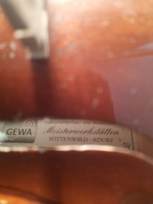 Skrzypce 4/4 firmy " Gewa"