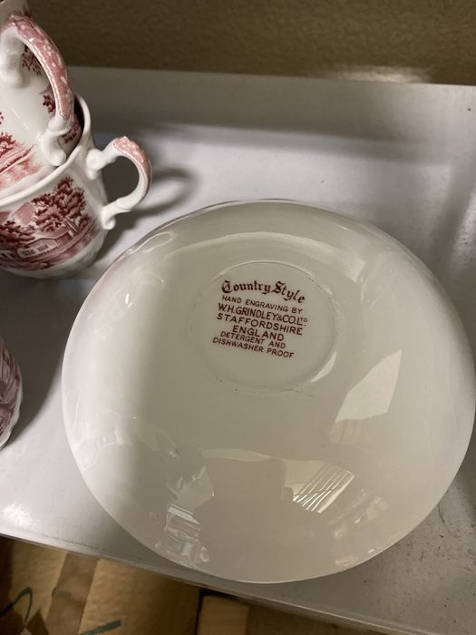 Servico de cha louca inglesa