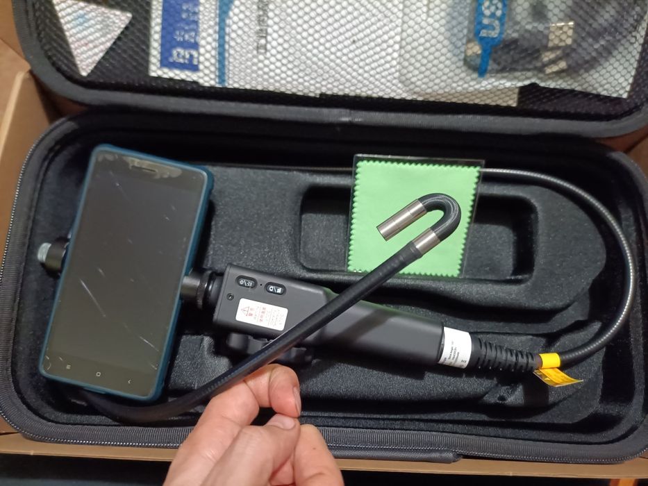 Оптимальний Ендоскоп на 2 камери бокова вайфай Wi-Fi эндоскоп