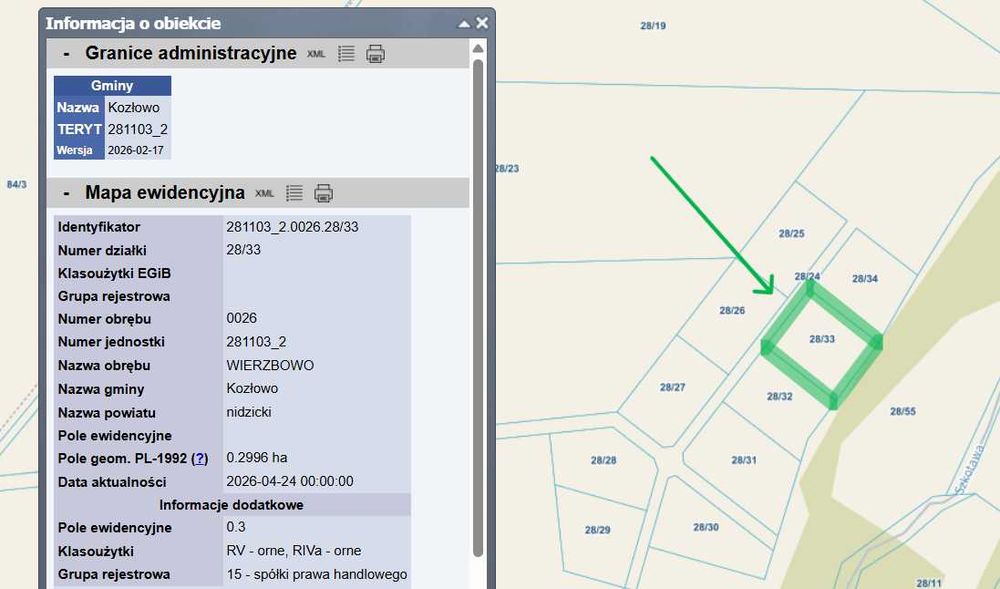 Działka 3000 m² z MPZP | Siedlisko | Możliwość budowy domu z poddaszem | Gołębiewo - View 2