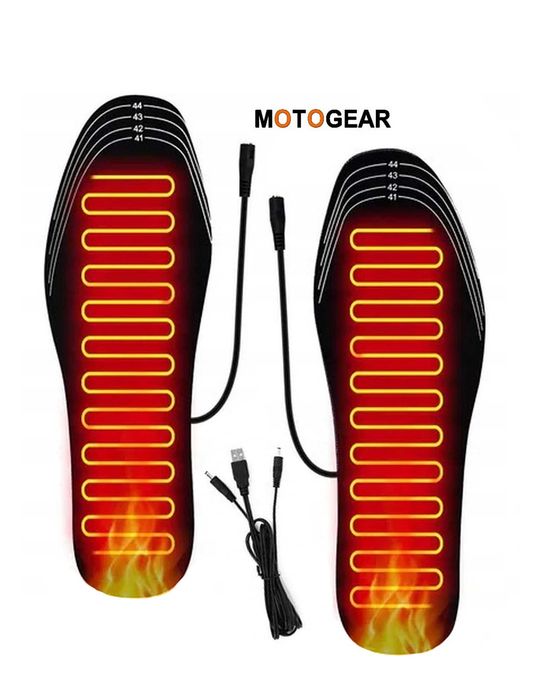 NOWE Podgrzewane grzejące WKŁADKI DO BUTÓW podgrzewacz termiczny USB