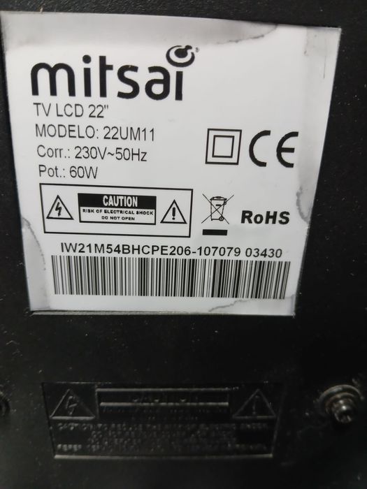 Televisão 22 polegadas
