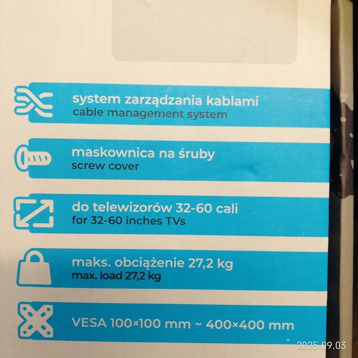 Uchwyt pod telewizor  monitor