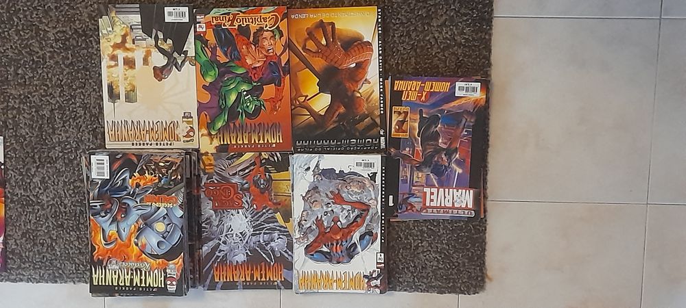 Livros banda desenhada Marvel