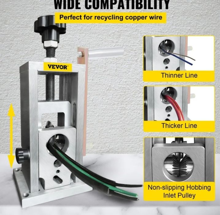 Máquina descarnar fio