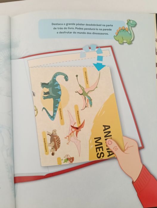 Atlas Desdobrável dos Dinossauros