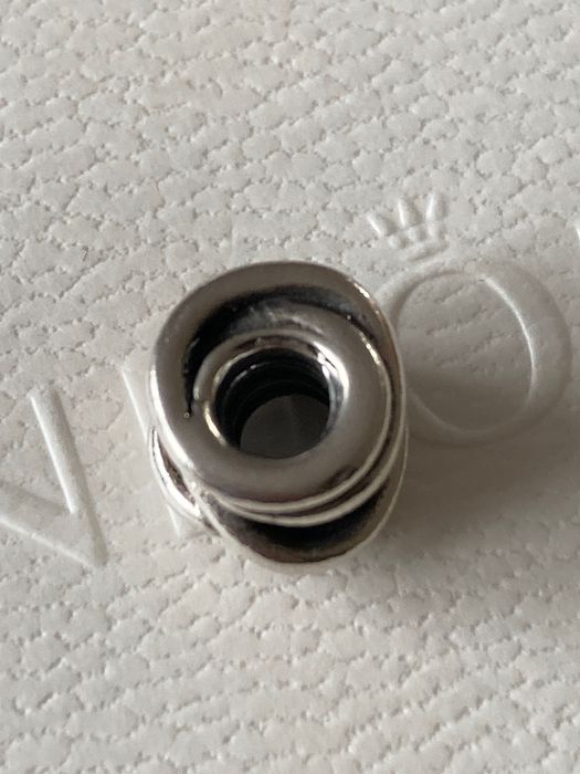 Pandora charms srebro i złoto