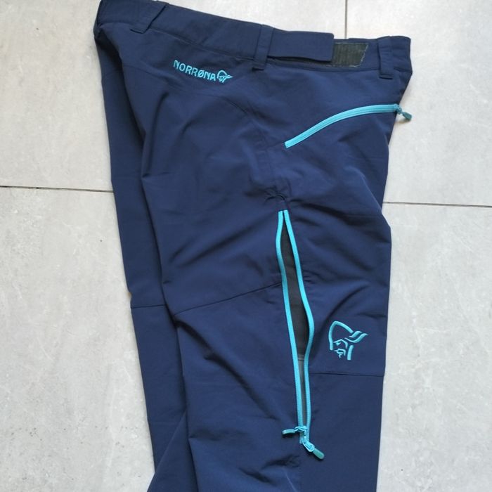 Norrona Falketind windstopper hybrid spodnie trekkingowe wodoodporne