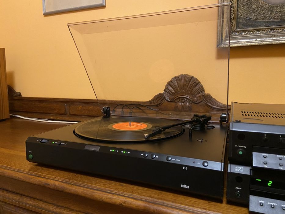 gramofon Braun Atelier P3, direct drive, quartz, automat dual, ortofon