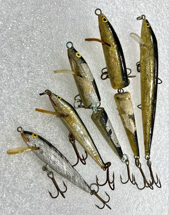 Gratka kolekcjonerska zestaw unikatowych woblerów Shakespeare DAM