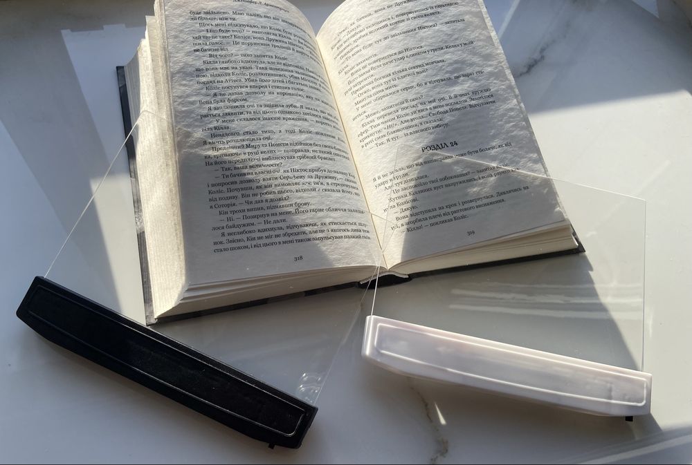 Світлова LED панель для читання книг від батарейок