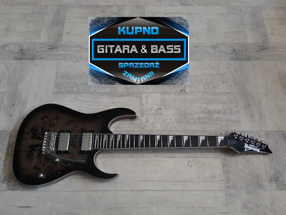 Piękna Gitara Ibanez -Transparent Brown Black Burst- wysyłka Gratis lub zamiana