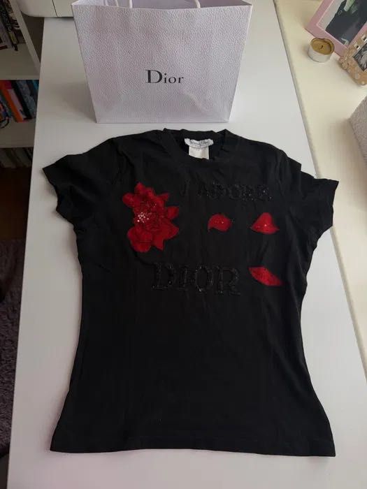 Вінтажний топ Christian Dior “J’Adore Dior” (Y2K, 2000-ні)