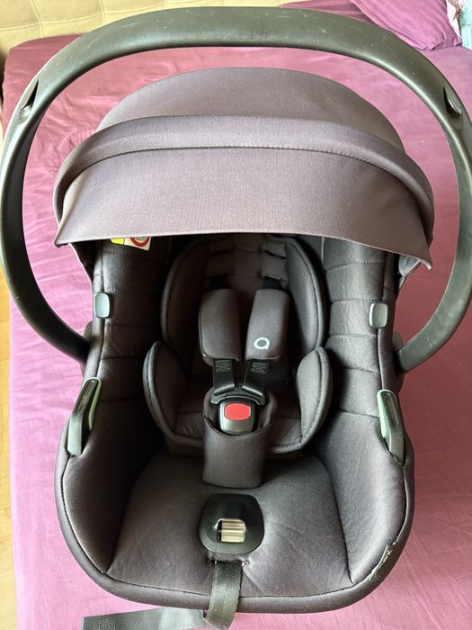 Автокрісло люлька Anex + база isofix + адаптери на шасі