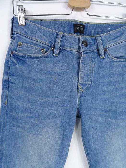 Jeansy River Island 26/30 slim