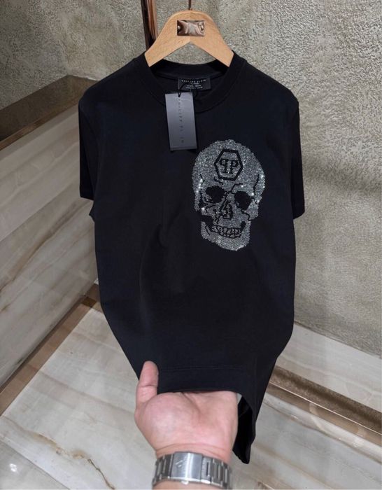 Koszulka philipp plein s m l xl xxl bluzka tshirt fendi amiri palm