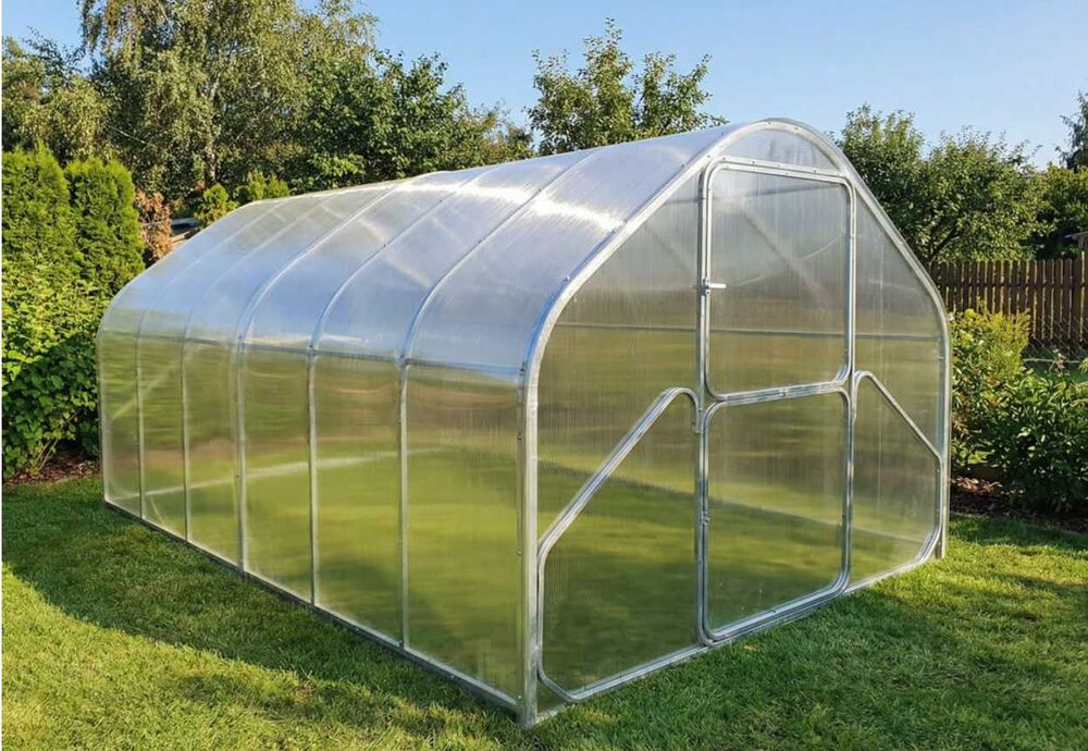 Szklarnia ogrodowa WOLA DOMEK 40x20mm 2,75x4m 2,75x6m 2,75x8m 2,75x10m