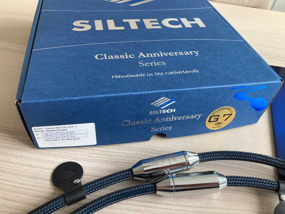 Siltech Classic Anniversary 550i XLR | 0,5m | Salon Nautilus 2021 | BOX | Stan Idealny