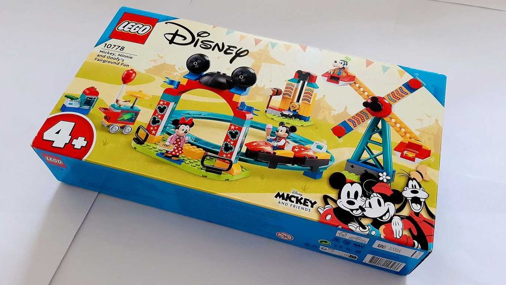 Lego Disney 10778 Mickey, Minnie and Goofy's Fairground Fun selado