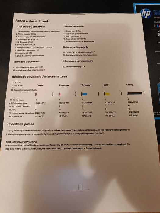 Drukarka HP C310a Duplex