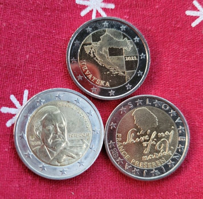 Меняю евромонетыНАевромонеты