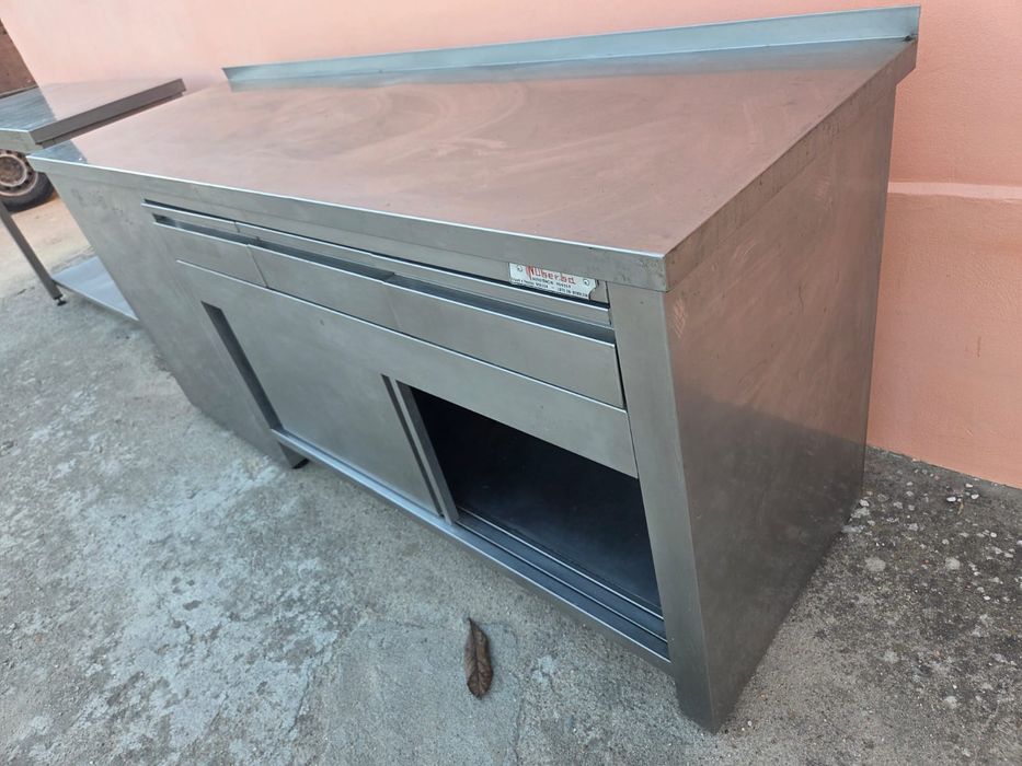 Bancada em inox  como nova