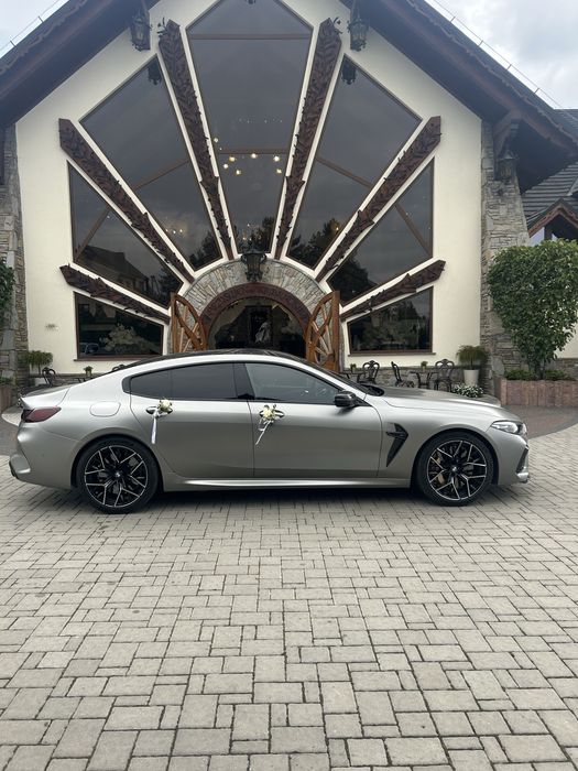 Auto do ślubu BMW M8 z kierowcą