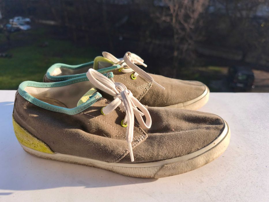кроссовки 41 р Timberland Men s EK Hookset Camp Canvas Chukka