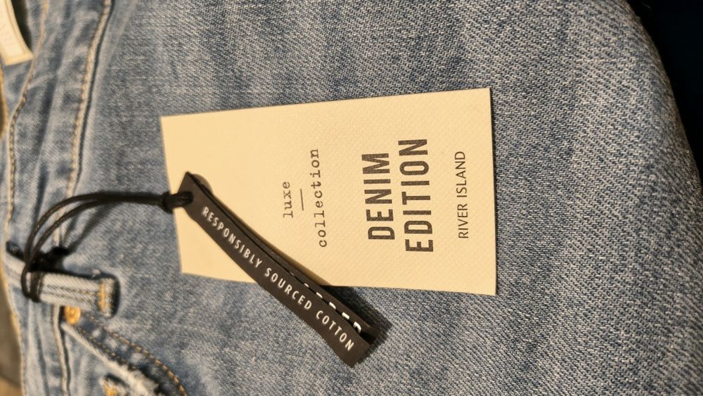 Spodnie Jeans szerokie nogawki rozmiar 44 /46 River Island